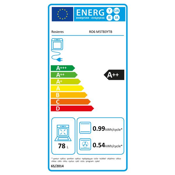 Four encastrable ROSIERES RO6 M5TB3YTB TourneBroche - vue 3