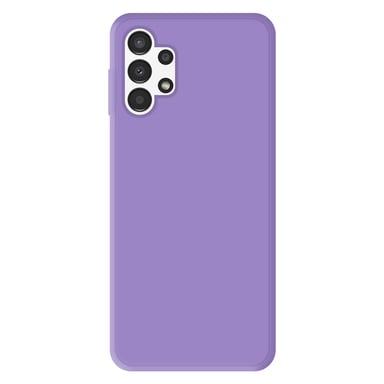 Coque silicone unie Mat Violet compatible Samsung Galaxy A13 5G