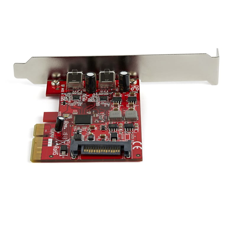 Carte Contrôleur PCI Express StarTech – 2 Ports USB 3.1 Type-C avec UASP - vue 4