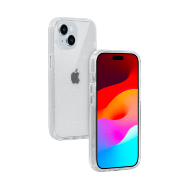 Coque hybride étincelante invisible GEN 2.0 pour Apple iPhone 15, Transparente