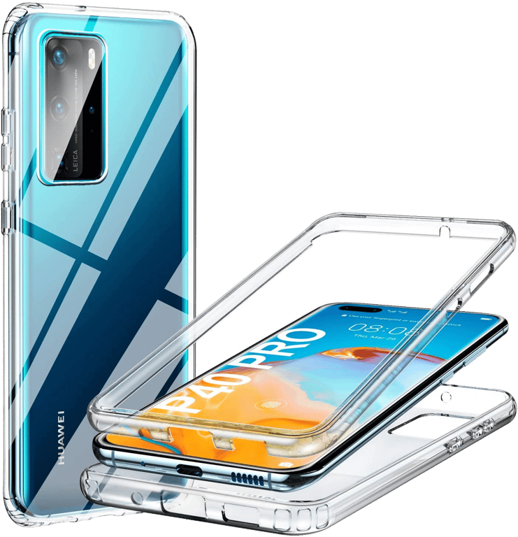 Coque Silicone Integrale Transparente pour HUAWEI P40 Pro+ Protection Gel Souple