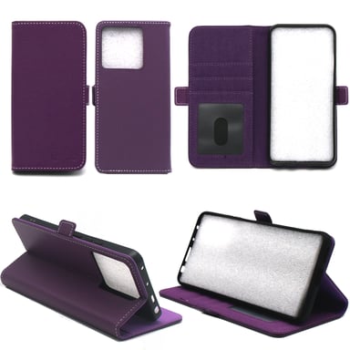 Xiaomi Redmi Note 13 4G Etui / Housse pochette protection violet