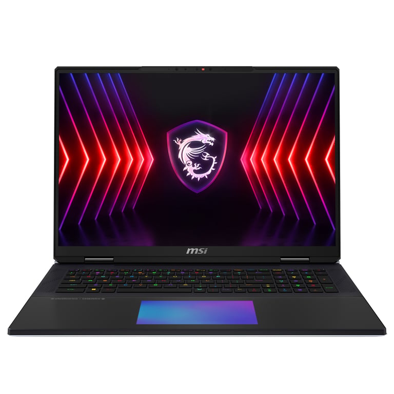 MSI Titan 18 HX A14VHG 008FR Intel® Core™ i9 i9 14900HX Ordinateur portable 45 7 cm 18 UHD+ DDR5 SDRAM SSD NVIDIA GeForce RTX 4080 Wi Fi 7 802.11be Windows 11 Pro Neuf - vue 3