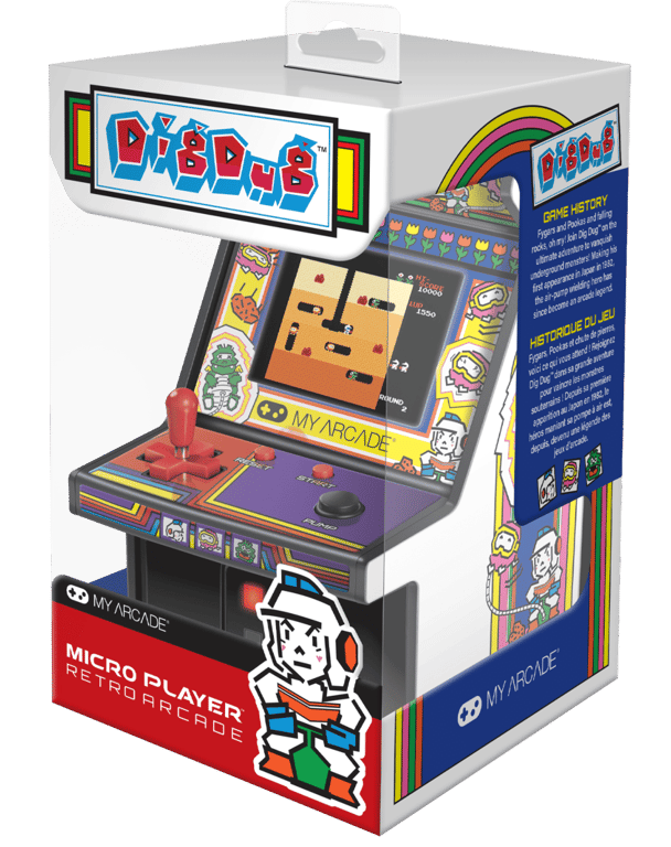 My Arcade Micro Player Dig Dug Neuf