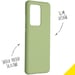 Accezz Coque Liquid Silicone pour Samsung Galaxy S20 Ultra - Vert