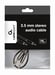 Gembird Cable CCAP-444-0.75M (Mini Jack M - Mini Jack M 0,75m black color) câble audio 3,5mm Noir