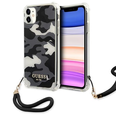 Funda Guess para iPhone 11 6.1'' Collection Camo Negro