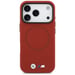 Custodia BMW M FW Metal Logo MagSafe per iPhone 17 Pro, rossa
