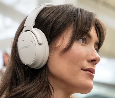 Bose QuietComfort 45 Casque Avec fil &sans fil Arceau Appels/Musique USB Type-C Bluetooth Blanc