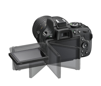 Nikon D5200 + Kit fotocamera reflex AF-S DX NIKKOR 18-55 mm 24,1 MP CMOS 6000 x 4000 pixel Nero