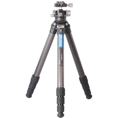 Trépied photo Leofoto Ranger LS-324C + rotule LH-40 carbone 15 kg gris