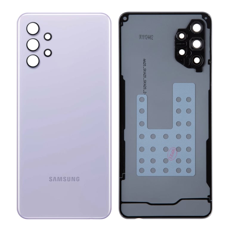 Cache Batterie D'origine Samsung Galaxy A32 5G Pièce de Remplacement Lavande Neuf - vue 2