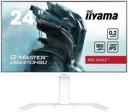 iiyama G-MASTER GB2470HSU-W6 écran plat de PC 60,5 cm (23.8'') 1920 x 1080 pixels Full HD LED Blanc