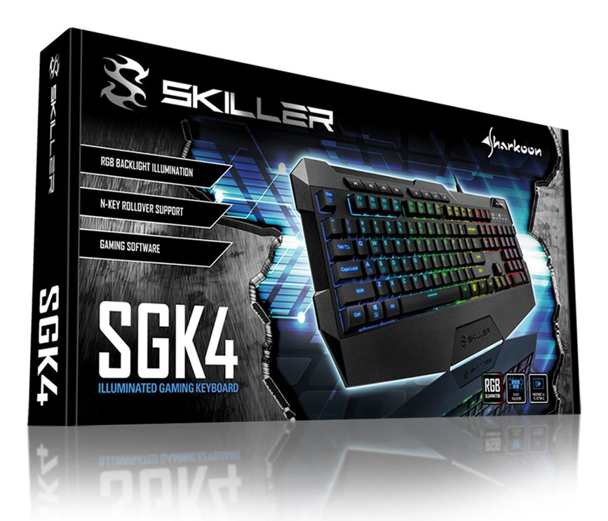 Sharkoon SKILLER SGK4 clavier Jouer USB QWERTZ Allemand Neuf - vue 2