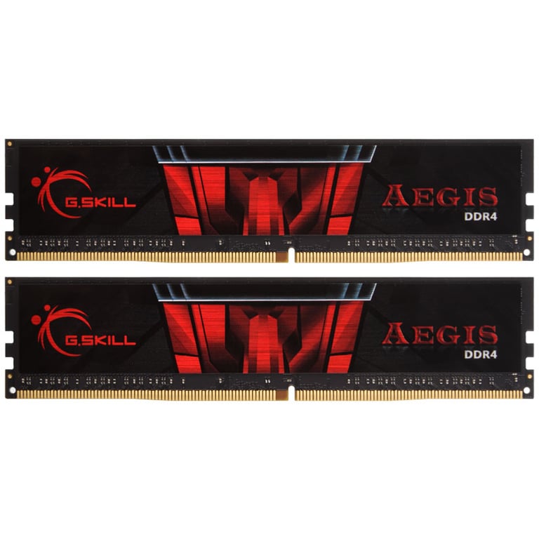 G.Skill Aegis 2 x 8 Go DDR4 2400 MHz CL17 - vue 2