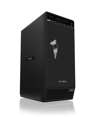 ICY BOX IB-3680SU3 Boîtier HDD Noir 3.5''