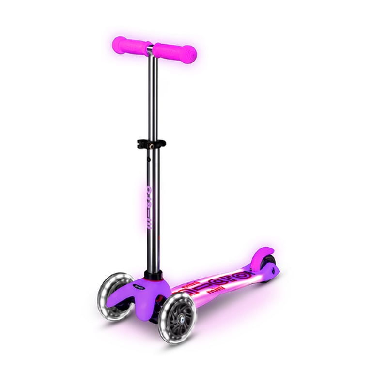 Trottinette Mini Micro Deluxe Glow LED Plus en pour Enfants Neuf