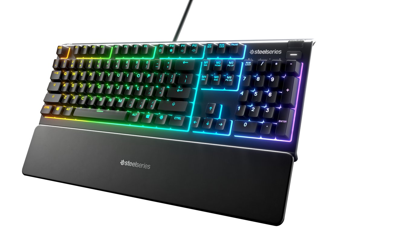 Steelseries APEX 3 clavier Jouer USB QWERTY Italien Neuf - vue 2