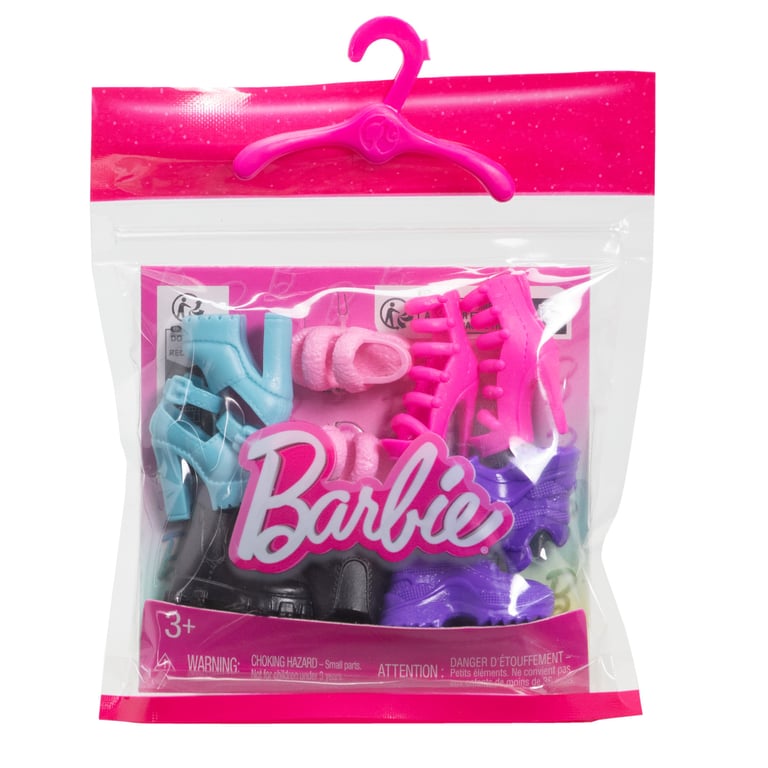 Accessoires Pour Poupée Barbie 5 Paires De Chaussures - vue 5