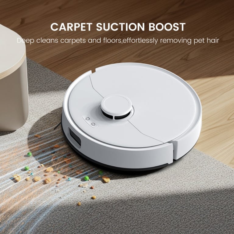 Aspirateur Robot et Laveur Teendow D63s Ultra avec Vidage Automatique Navigation Avancée 10.000 Pa - vue 4