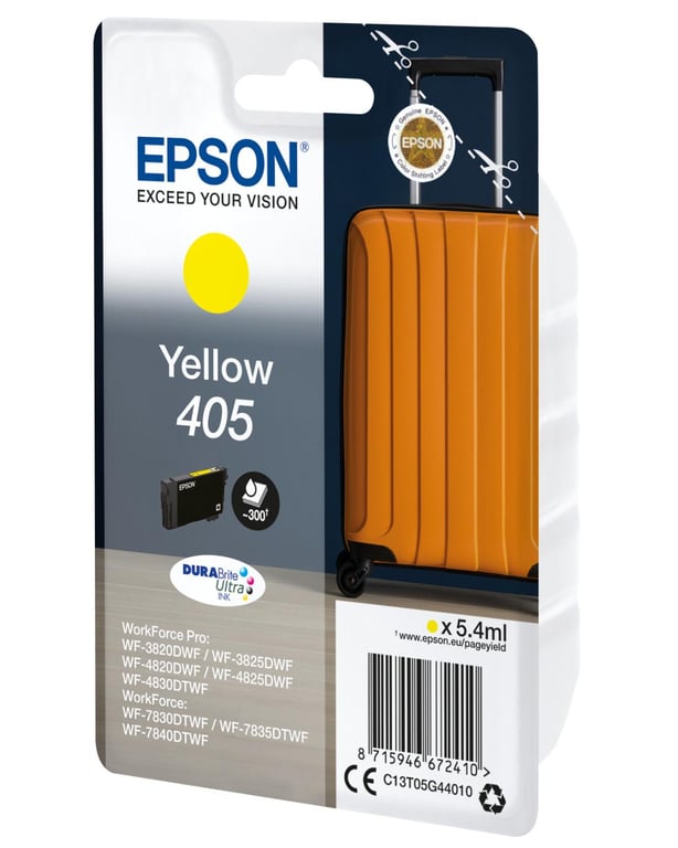 Cartouche d'encre Epson Valise jaune - vue 5