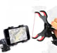 Support Vélo pour Smartphone Guidon Pince GPS Noir Universel 360 Rotatif VTT Cyclisme Universel