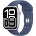 Apple Watch Series 10 OLED 46 mm Digital 416 x 496 Pixeles Pantalla táctil Plata Wifi GPS (satélite)