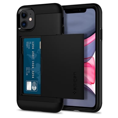 Custodia protettiva Slim Armor CS per iPhone 11 - Nero