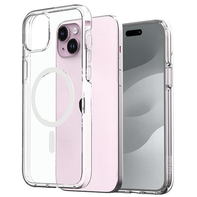 Custodia Araree Duple M per iPhone 15 Plus 6,7'' trasparente
