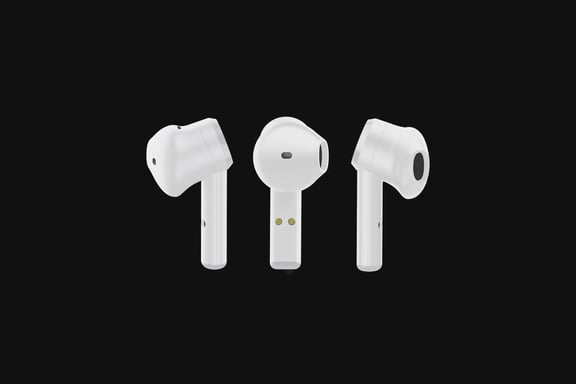 Razer Hammerhead Cuffie senza fili per chiamate/musica Bluetooth Bianco