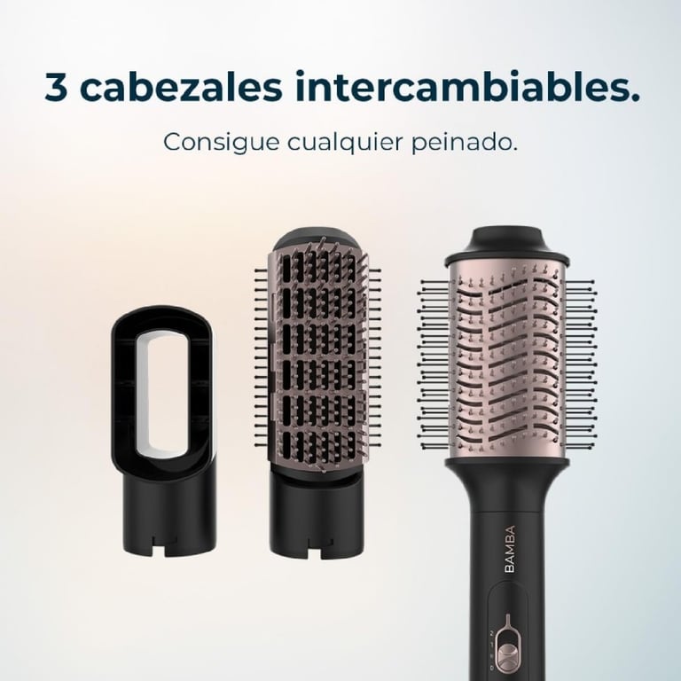 Cecotec Brosse à Air 3 en 1 Bamba CeramicCare 3in1 Styler. Lisse Ondule et Sèche les Cheveux - vue 3
