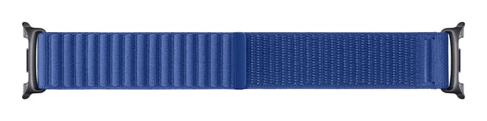 Correa de tela original para Samsung Galaxy Watch 8 (40/44 mm) / Classic (46 mm) - M/L - Azul marino