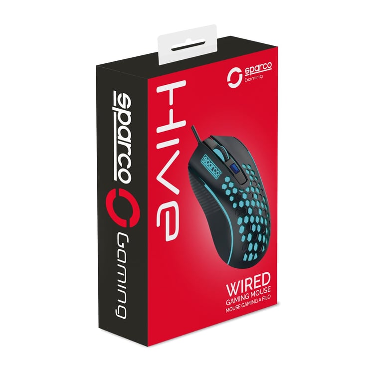 Sparco SPMOUSE Jouer Droitier USB Type A 3600 DPI Neuf - vue 2