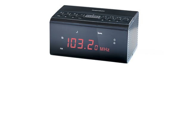 Thomson CR50 Radio portable Horloge Noir