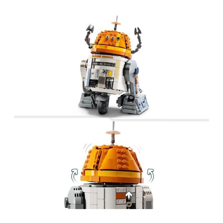 Lego Ahsoka Le Droïde Astromécano Chopper c1 10p 75416 Lego La Boite - vue 9