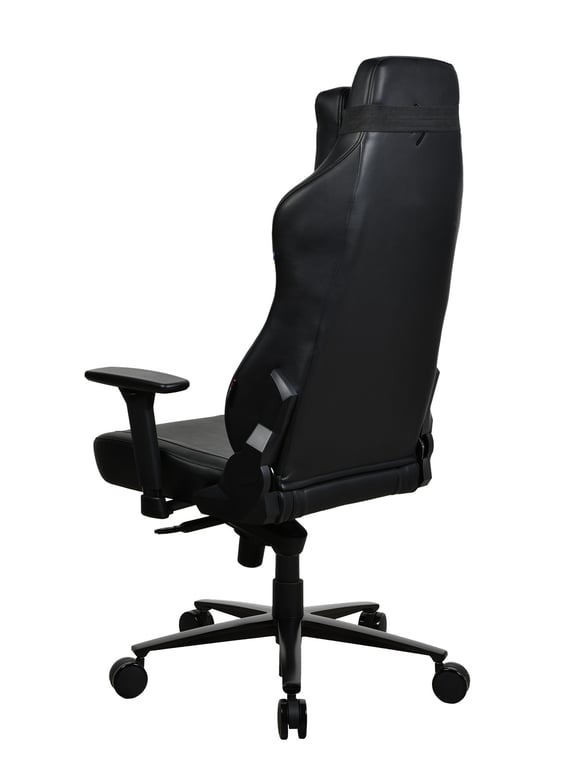 Arozzi Vernazza Chaise de Jeu ou de Bureau Ergonomique en Cuir synthétique SoftPU™ Dossier Haut inclinable pivotant Hauteur réglable accoudoirs 3D Support Lombaire et Cervical [Pure ] - vue 3