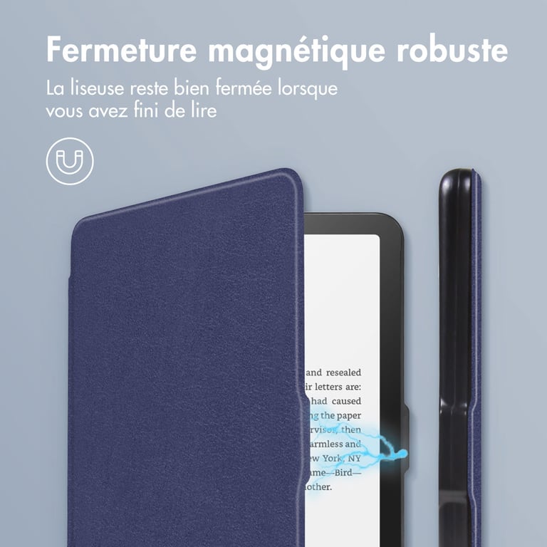 imoshion Étui de liseuse portefeuille Slim Hard pour Amazon Kindle Paperwhite 2024 / Paperwhite Signature Edition 2024 / Colorsoft Signature Edition 2024 Neuf - vue 5