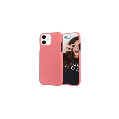 JAYM - Coque Silicone Soft Feeling Rose pour Apple iPhone 13 Pro – Finition Silicone – Toucher Ultra Doux