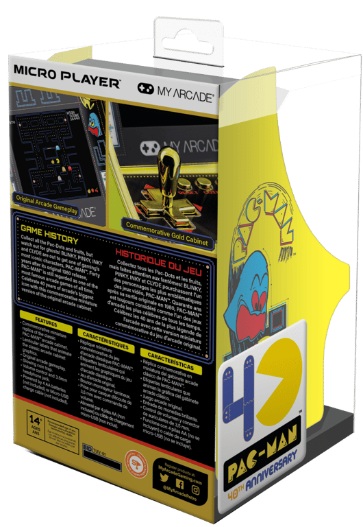 Mi Arcade - Micro Player Pac-Man 40th Anniversary (Edición Premium)