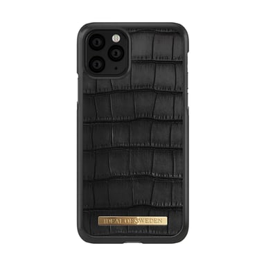 IDEAL OF SWEDEN Funda para Apple iPhone 11 Pro Modelo Capri Funda en Croco Negro
