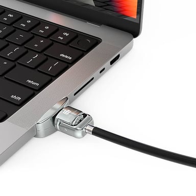 Compulocks MBPR14LDG01KL cable antirrobo Negro, Plata