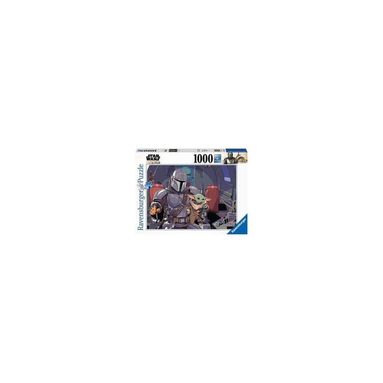 Mandalorian Puzzle Cartoon