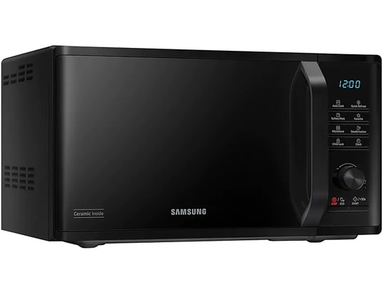 Micro-Ondes Solo Samsung MS23K3515AK – 23L 800W, Cavité Céramique, Quick Defrost - vue 8