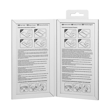 Protection d'écran antibactérienne en verre trempé ultra-résistant à bords incurvés pour Apple iPhone 15, Noir