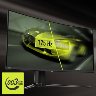MSI MAG 341CQPDE QD-OLED 86,4 cm (34'') 3440 x 1440 pixel UltraWide Quad HD Flat Panel PC Monitor Nero