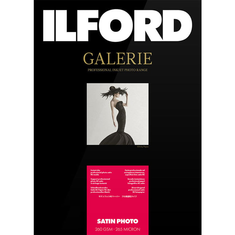 Ilford GALERIE Satin Photo 260gsm A4 25s - vue 2