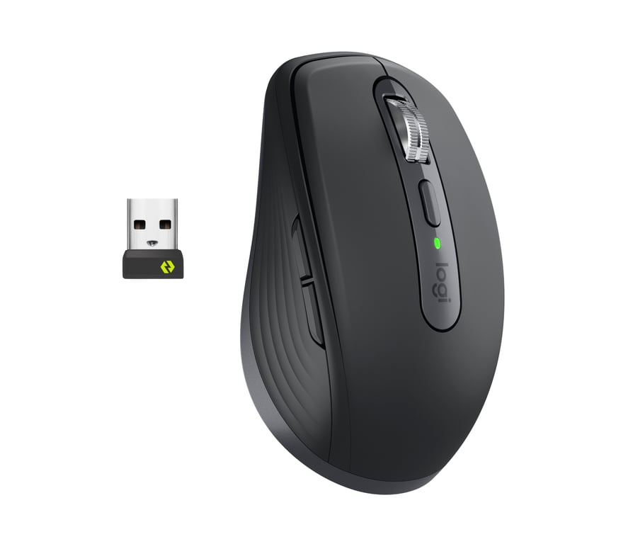 Logitech 910-006958 souris Bureau Droitier RF sans fil + Bluetooth Laser 8000 DPI - Neuf
