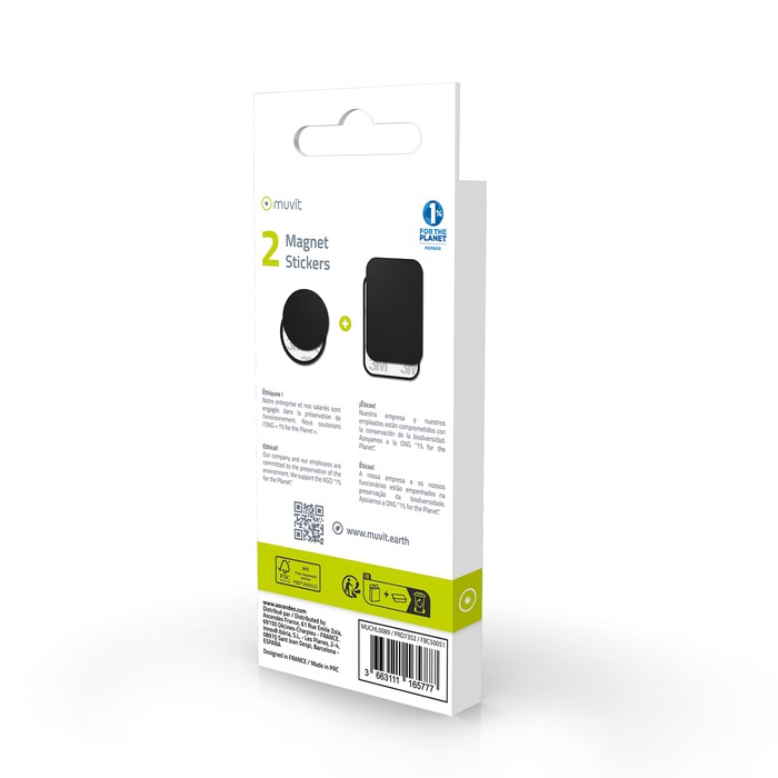 Support voiture magnétique MUVIT 2 aimants - vue 3