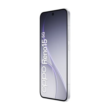 OPPO Reno15 5G 16,7 cm (6.59'') SIM doble Android 16.0 USB Tipo C 8 GB 512 GB 6500 mAh Blanco