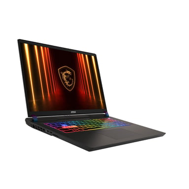 MSI Vector 17 HX AI A2XWIG-010FR Intel Core Ultra 9 275HX Portátil 43,2 cm (17'') Quad HD+ 32 GB DDR5-SDRAM 2 TB SSD NVIDIA GeForce RTX 5080 Wi-Fi 7 (802.11be) Windows 11 Home Francés Gris